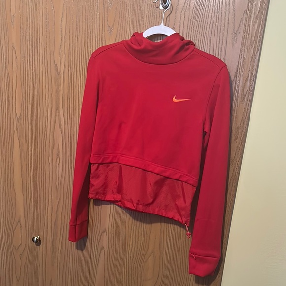 Nike Sweaters - Nike Red Long Sleeve Top